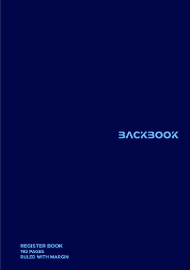 Picture of A4 REGISTER BOOK 96 SHTS BACKBOOK