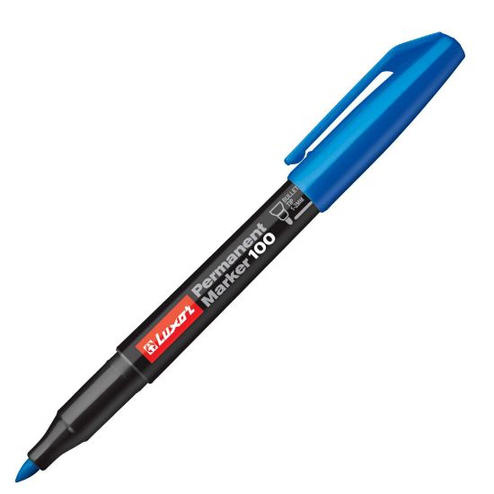 Picture of LUXOR PERMANENT MARKER 100 1.0MM BLUE