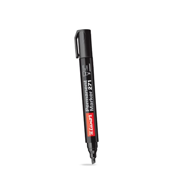 Picture of LUXOR PERMANENT MARKER 271 CHISEL BLACK