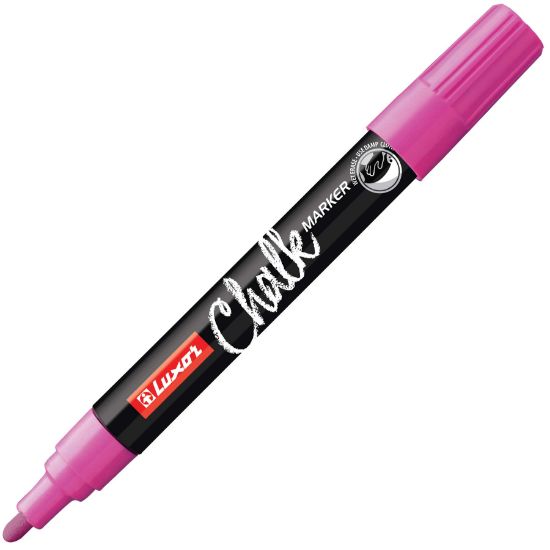 Picture of CHALK MARKER PINK LUXOR