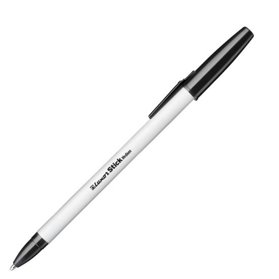 Picture of LUXOR BALL PEN STICK 1.0MM BLACK