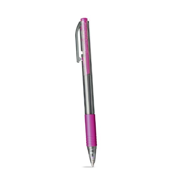 Picture of LUXOR BALL PEN SPRINT GRIP RET 1MM PINK