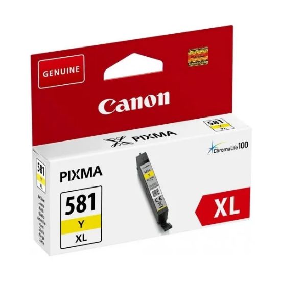 Picture of CANON INK CART CLI-581XL YELLOW
