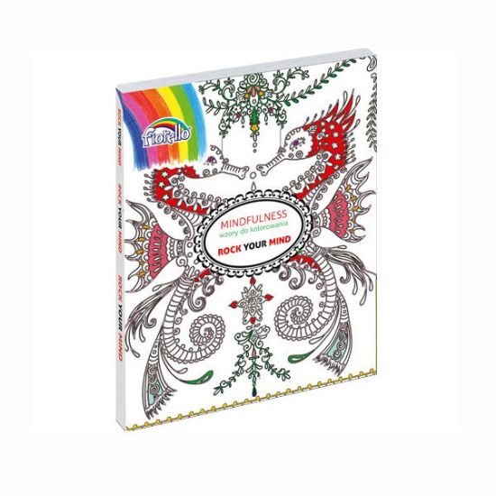 Picture of A4 COLOURING BOOK ROCK YOUR MIND FIORELO