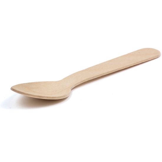 Picture of TEASPOONS WOODEN 10CM X100