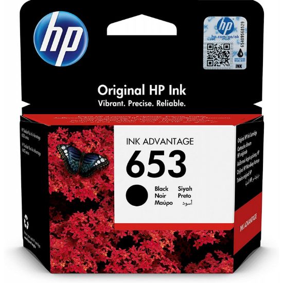 Picture of HP N.653 INK CARTRIDGE BLACK
