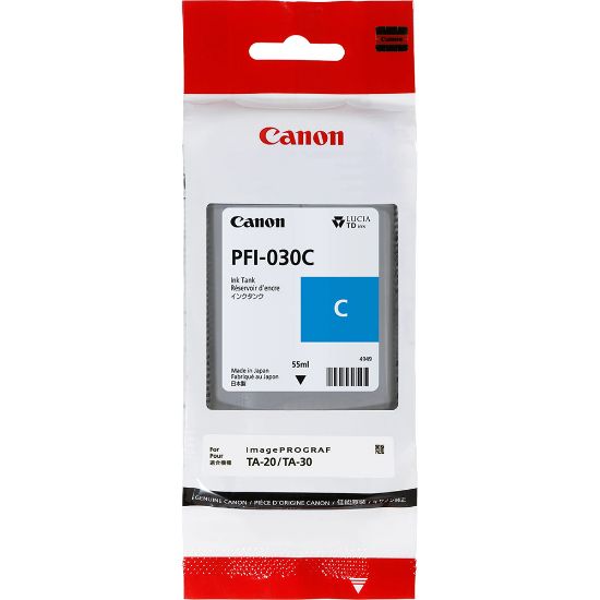 Picture of CANON INK CART. PFI-030 CYAN 55 ML