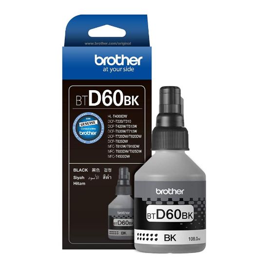 Picture of BROTHER INK CART. BLACK INK BTD60BK