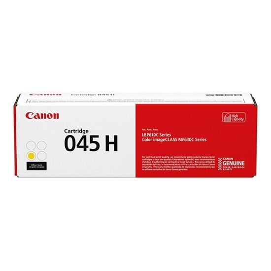 Picture of CANON CART. 045 HI CAP 1243C002 YELLOW