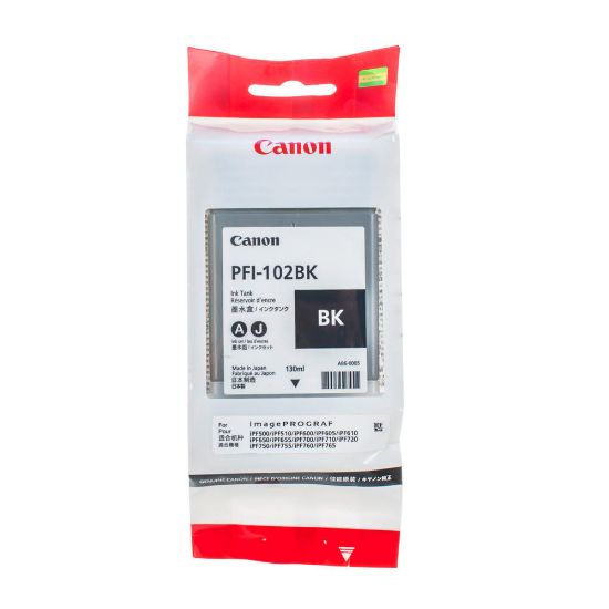 Picture of CANON INK CART. PFI-102BK BLACK