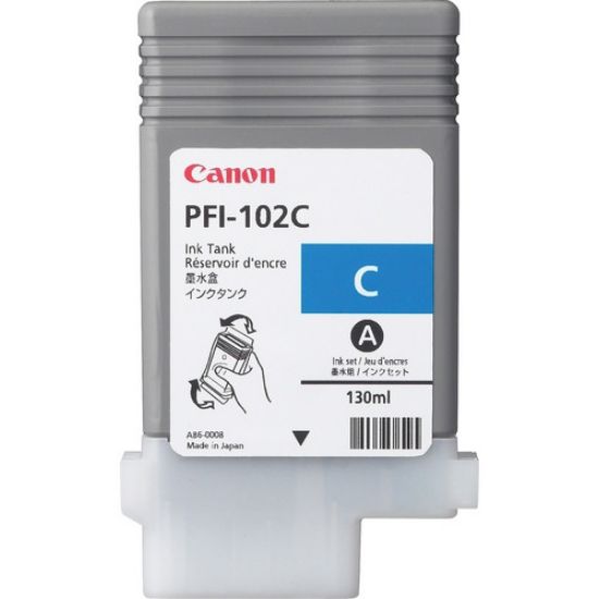 Picture of CANON INK CART. PFI-102C CYAN