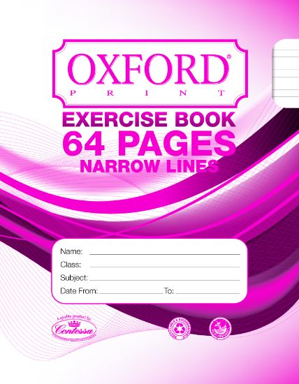 Picture of COPY BOOK 64 PAGES WIDE LINES