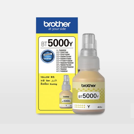 Picture of BROTHER INK CART. YELLOW BT5000Y