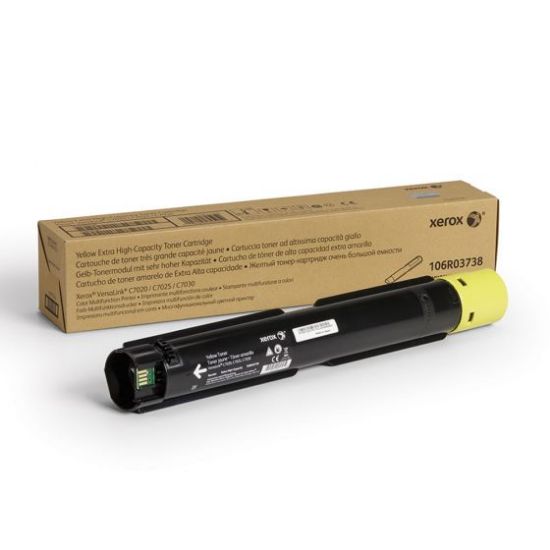 Picture of XEROX TONER YELLOW 106R03746