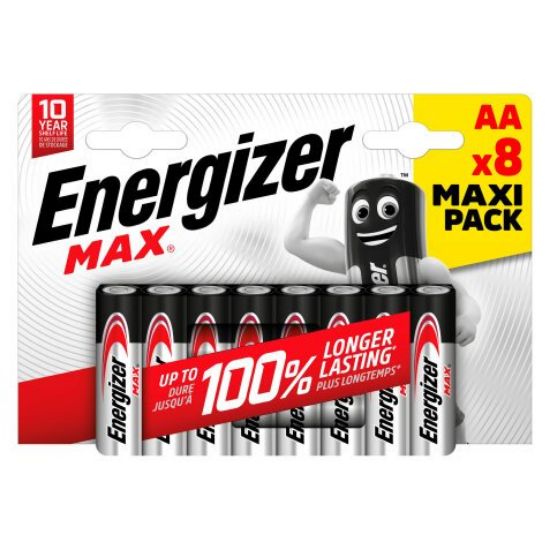 Picture of BATTERIES AA X8 ENERGIZER LR06