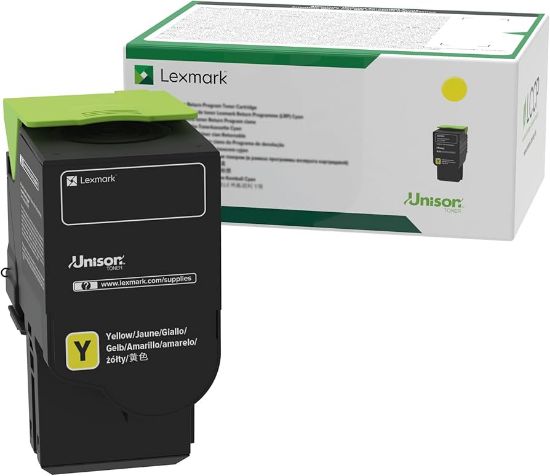 Picture of LEXMARK TONER YELLOW 78C20Y0