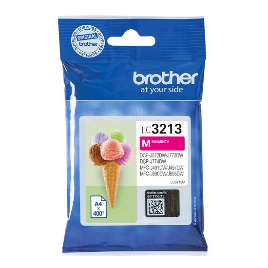 Picture of BROTHER INK CART. MAGENTA LC3213M