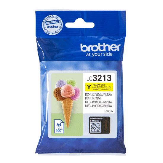 Picture of BROTHER INK CART. YELLOW LC3213Y