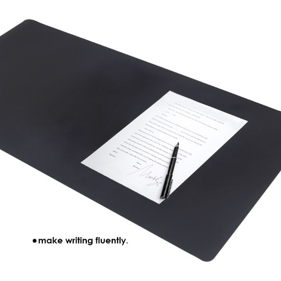 Picture of DESK MAT BLACK 40X80CM FOSKA