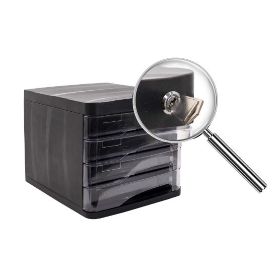 Picture of DOC CABINET 4 DRAWERS WITH LOCK 5554