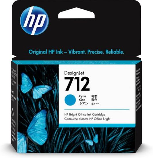 Picture of HP N.712 INK CARTRIDGE CYAN