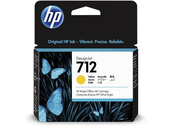 Picture of HP N.712 INK CARTRIDGE YELLOW