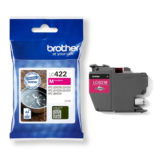 Picture of BROTHER INK CART. MAGENTA  LC422M