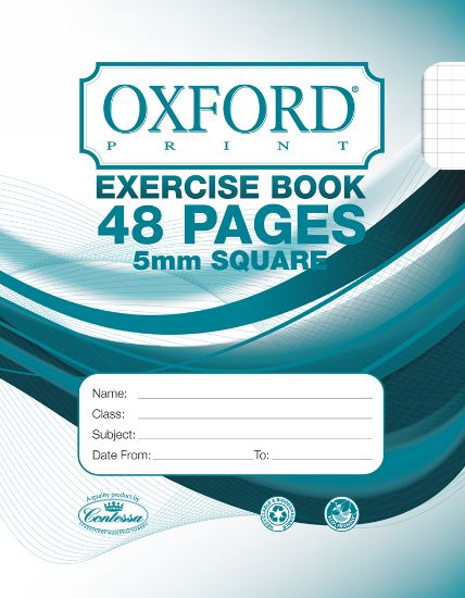 Picture of COPY BOOK 48 PAGES 5MM SQUARE