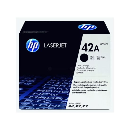 Picture of HP N.42A TONER BLACK Q5942A