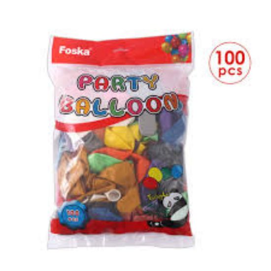 Picture of BALLOONS LATEX X100