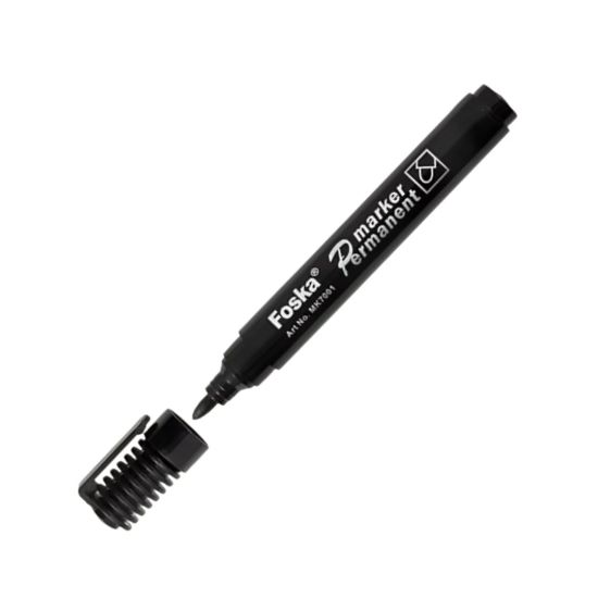 Picture of FOSKA PERMANENT MARKER BULLET BLACK