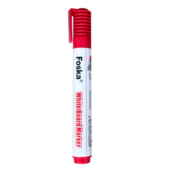Picture of WHITEBOARD MARKER BULLET RED FOSKA