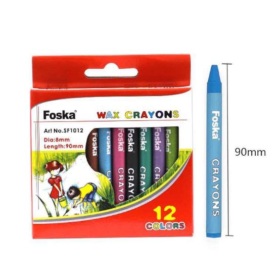 Picture of CRAYONS JUMBO X12 FOSKA