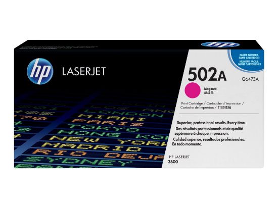 Picture of HP N.502A TONER MAGENTA Q6473A