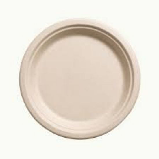 Picture of SUGARCANE PLATES 22CM X50