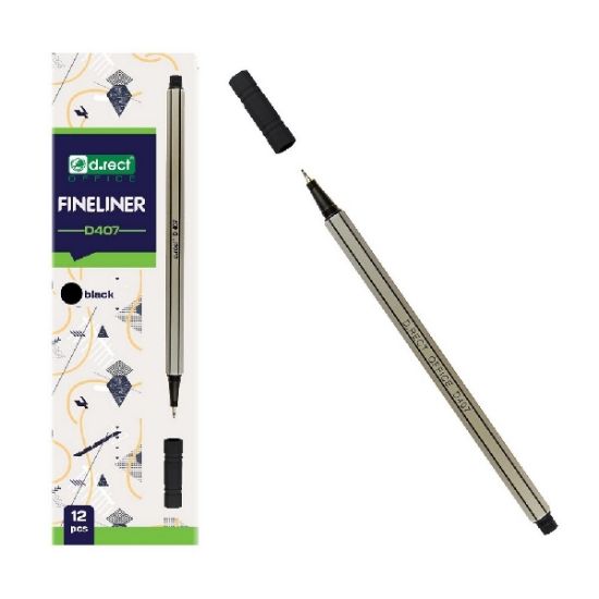 Picture of FINELINER BLACK DRECT