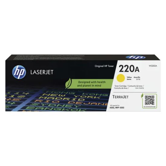 Picture of HP N.220A TONER YELLOW W2202A