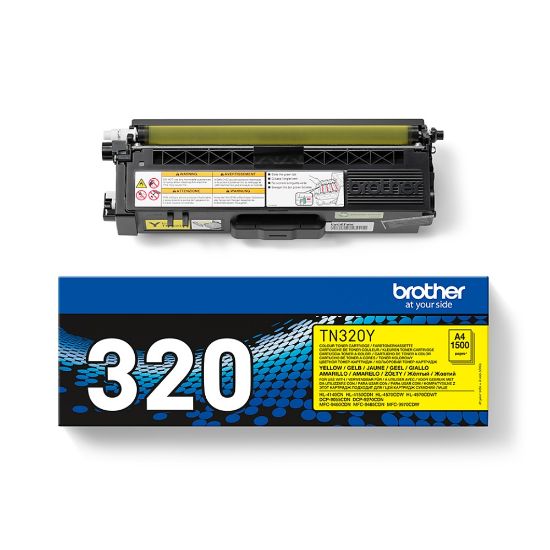 Picture of BROTHER TONER TN320Y YELLOW