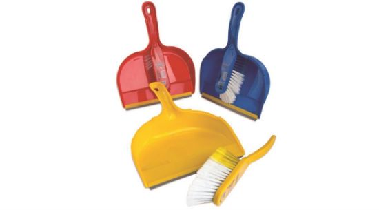 Picture of HAND BROOM AND DUSTPAN SMALL
