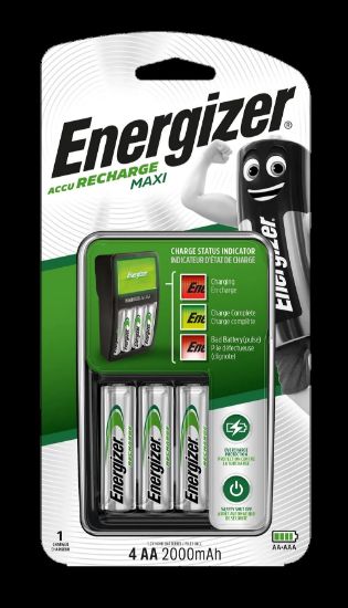 Picture of ENERGIZER CHARGER MAXI + 4AA 200M/AH