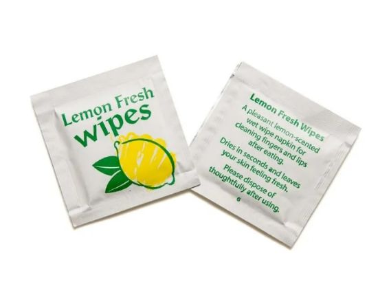 Picture of WET WIPES LEMON  X500