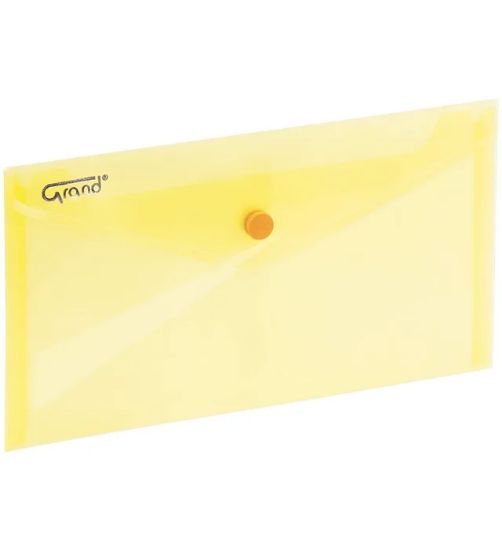 Picture of DL BUTTON FOLDER YELLOW