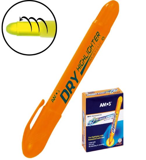 Picture of HIGHLIGHTER DRY AMOS ORANGE X1