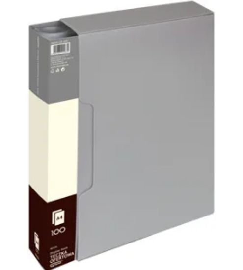 Picture of DISPLAY BOOK 9010A 100 SHTS, GREY