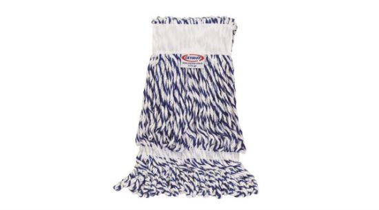 Picture of INDUSTRIAL COTTON MOP REFILL WHITE/BLUE