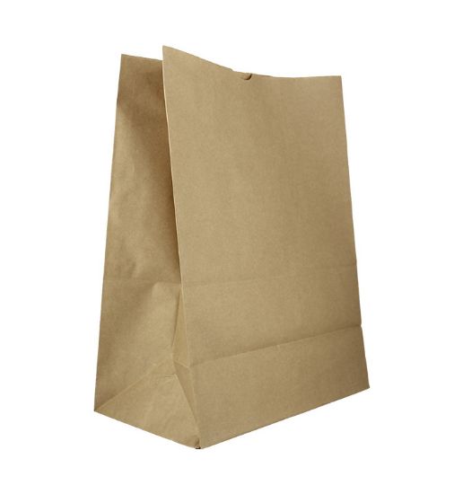 Picture of PAPER BAGS WHITE 210 + 40 X 350MM X500
