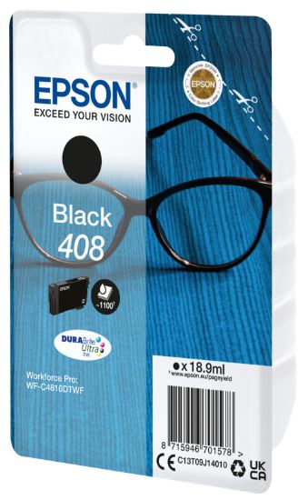 Picture of EPSON CART. 408 BLACK