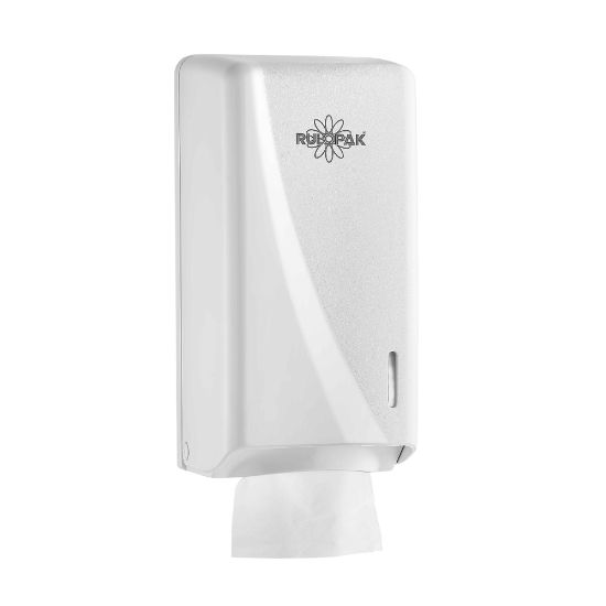 Picture of RULOPAK TOILET PAPER SHEETS DISPENSER WH
