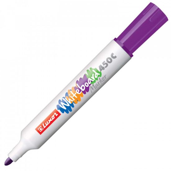 Picture of WHITEBOARD MARKER 450C PURPLE LUXOR