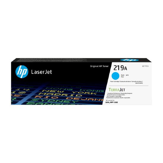 Picture of HP N.219A TONER CYAN W2191A